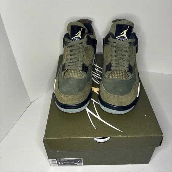 Jordan 4 SE Retro Low Craft “Olive” Men 11.5